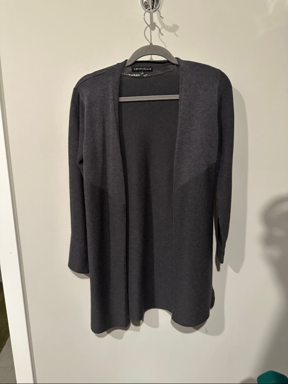 🔥 3/$10 BUNDLE DEAL! 🔥Love + Elle Charcoal Open-Front Women's Cardigan